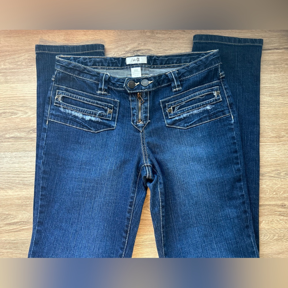 Metro Blue Straight Leg Jeans Classic Style
